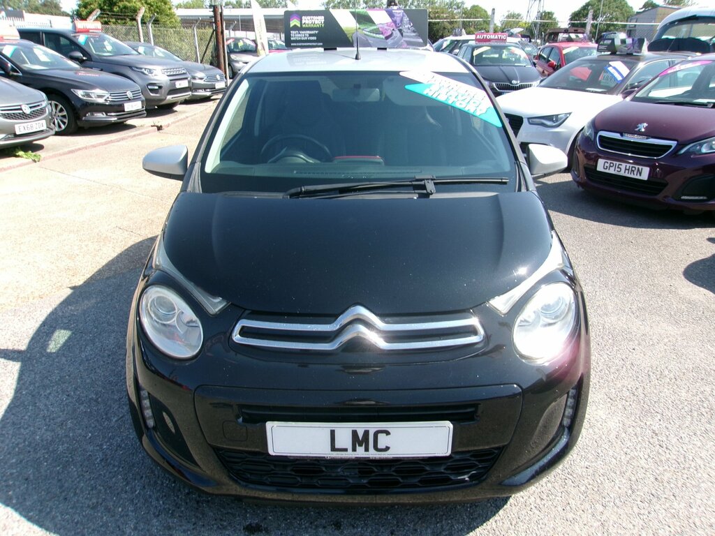 Citroen C1 1.2 Puretech Flair Edition Hatchback Ma PJ67GKC Black #2