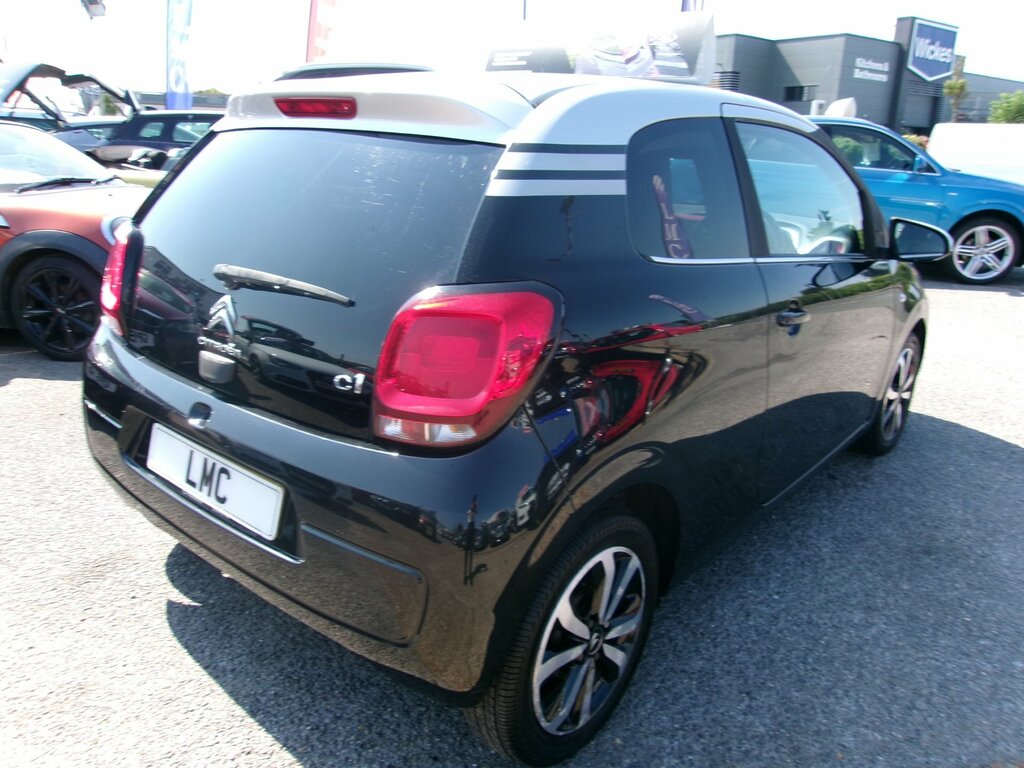 Citroen C1 1.2 Puretech Flair Edition Hatchback Ma PJ67GKC Black #6