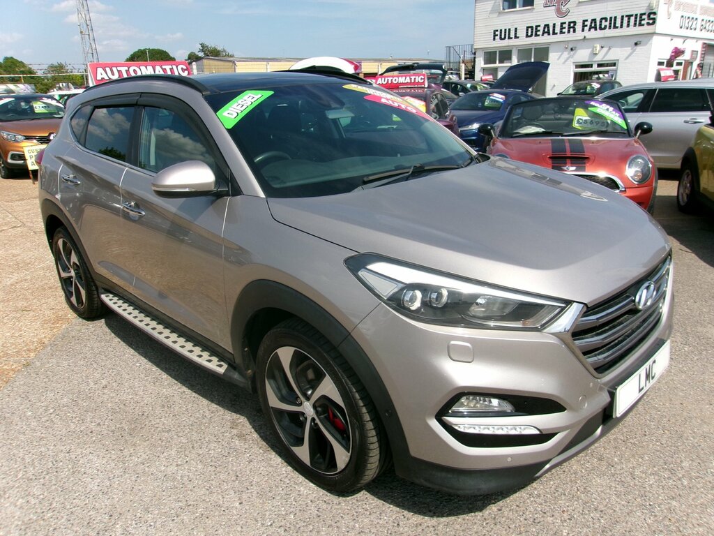 Hyundai Tucson 2.0 Crdi Premium Se Suv 4Wd E Beige