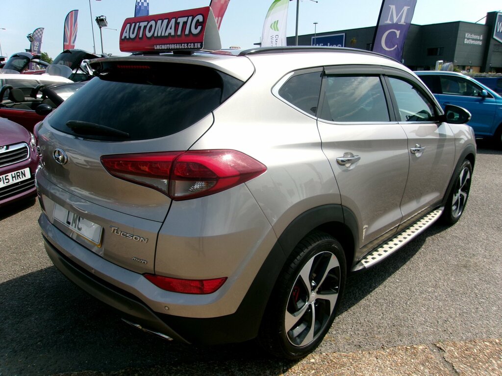 Hyundai Tucson 2.0 Crdi Premium Se Suv 4Wd E Beige #6