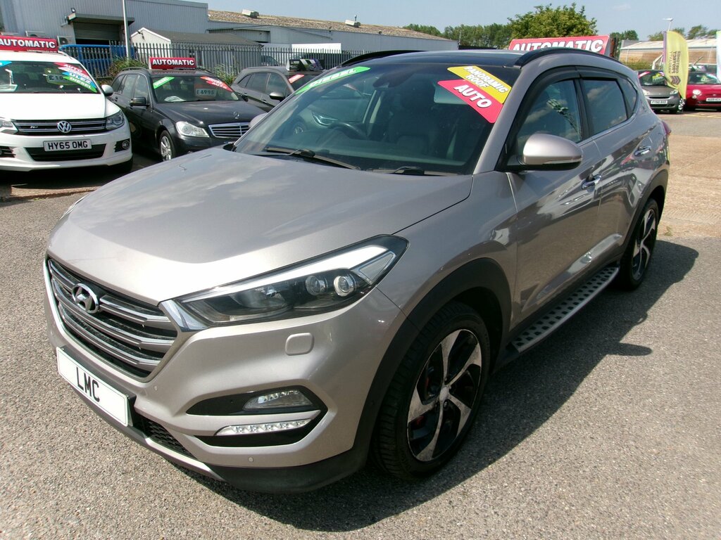 Hyundai Tucson 2.0 Crdi Premium Se Suv 4Wd E Beige #3