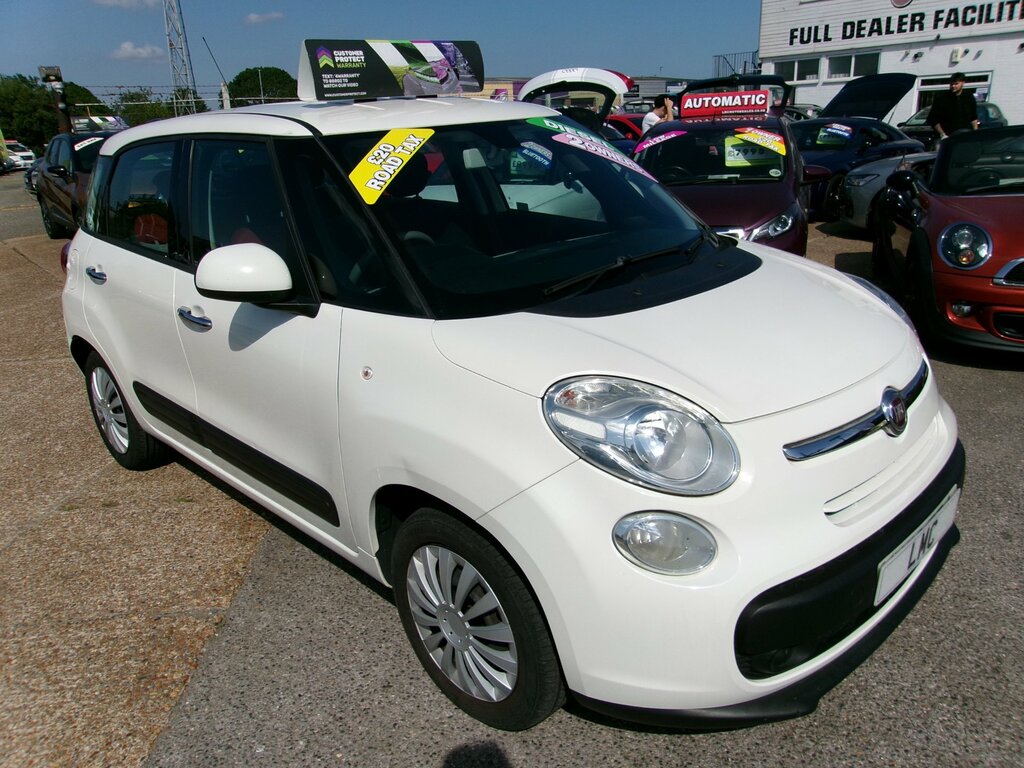 Fiat 500L 1.3 Multijet Easy Mpv Ss 85 White