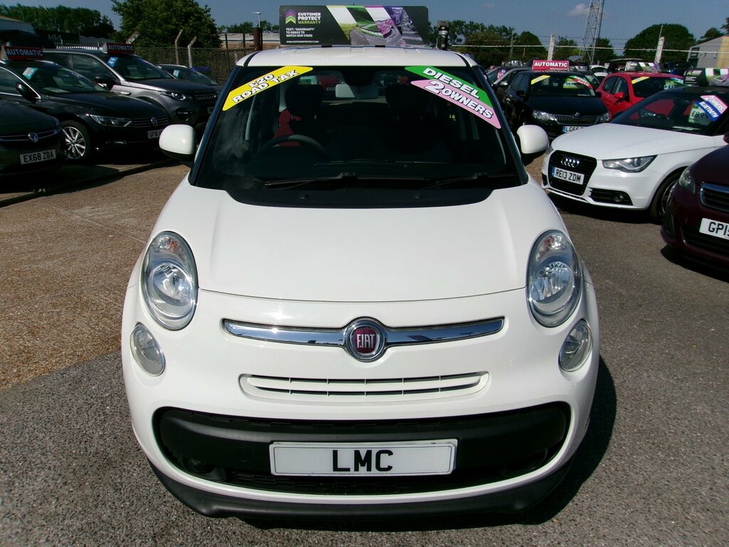 Fiat 500L 1.3 Multijet Easy Mpv Ss 85 White #2