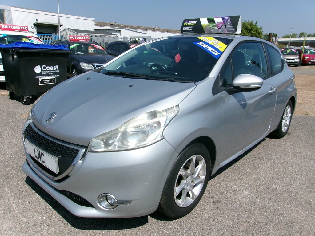 Peugeot 208 1.2 Vti Active Hatchback Euro 5 Silver #3