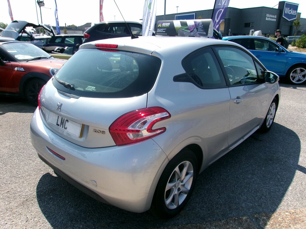 Peugeot 208 1.2 Vti Active Hatchback Euro 5 Silver #6