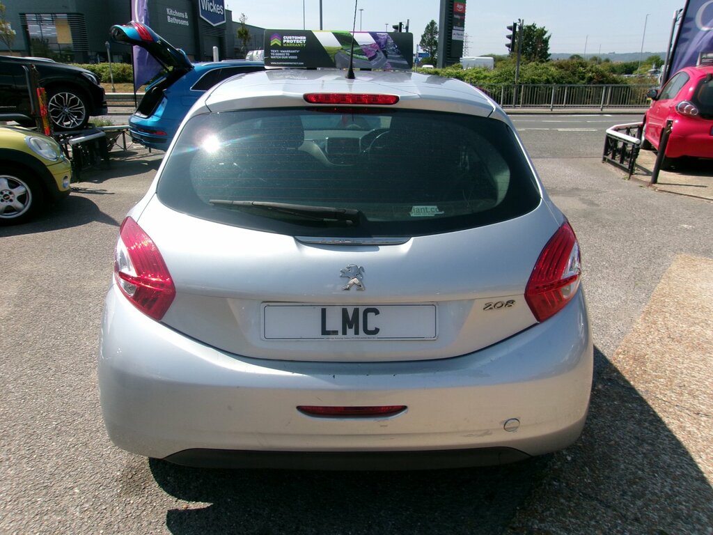 Peugeot 208 1.2 Vti Active Hatchback Euro 5 Silver #5