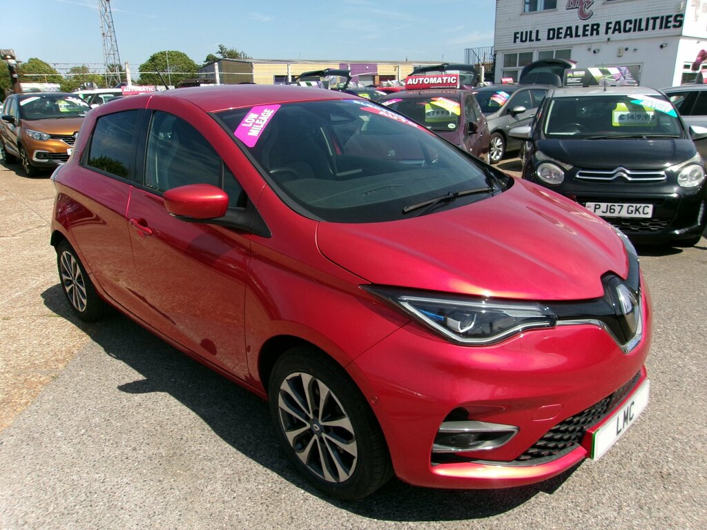 Renault Zoe R135 52Kwh Gt Line Hatchback I Red