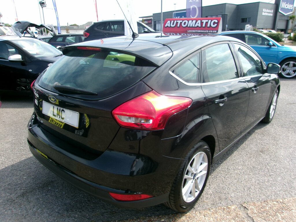Ford Focus 1.6 Zetec Hatchback Powershif GX65YPL Black #6