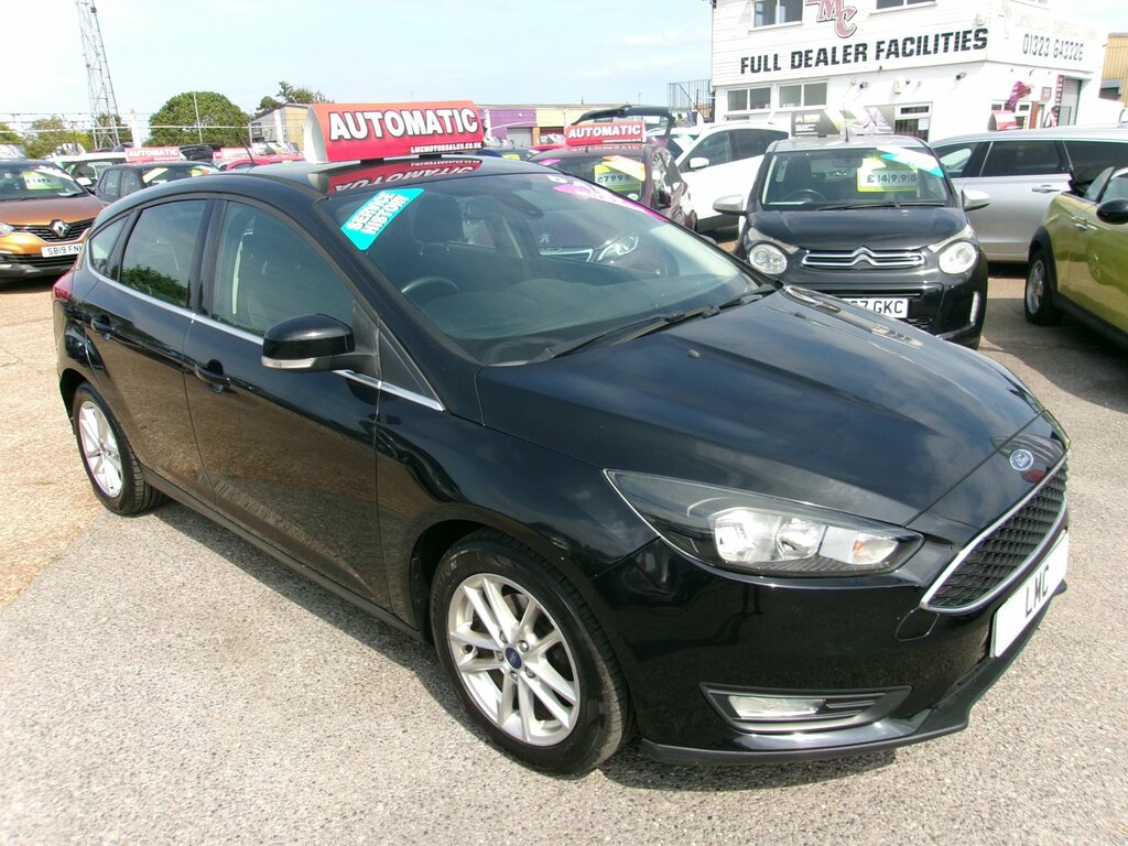 Ford Focus 1.6 Zetec Hatchback Powershif Black