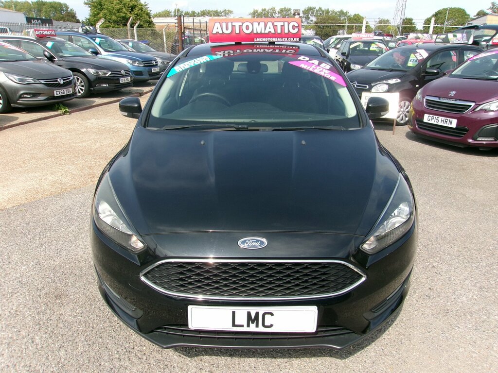 Ford Focus 1.6 Zetec Hatchback Powershif GX65YPL Black #2