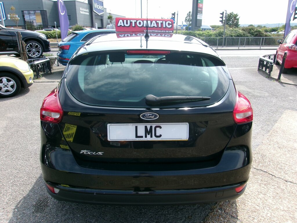 Ford Focus 1.6 Zetec Hatchback Powershif GX65YPL Black #5