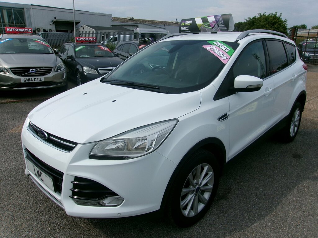 Ford Kuga 2.0 Tdci Titanium Suv Euro 6 S White #3