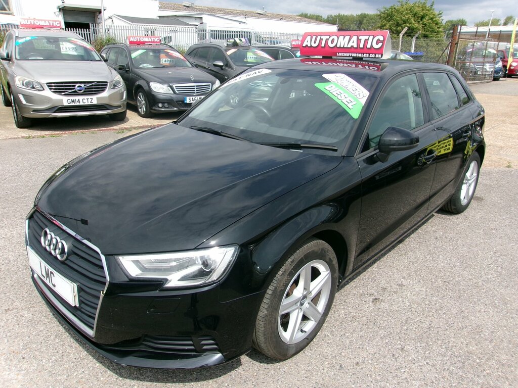 Audi A3 1.6 Tdi 30 Se Technik Sportback Dies Black #3