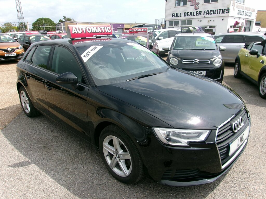Audi A3 1.6 Tdi 30 Se Technik Sportback Dies Black