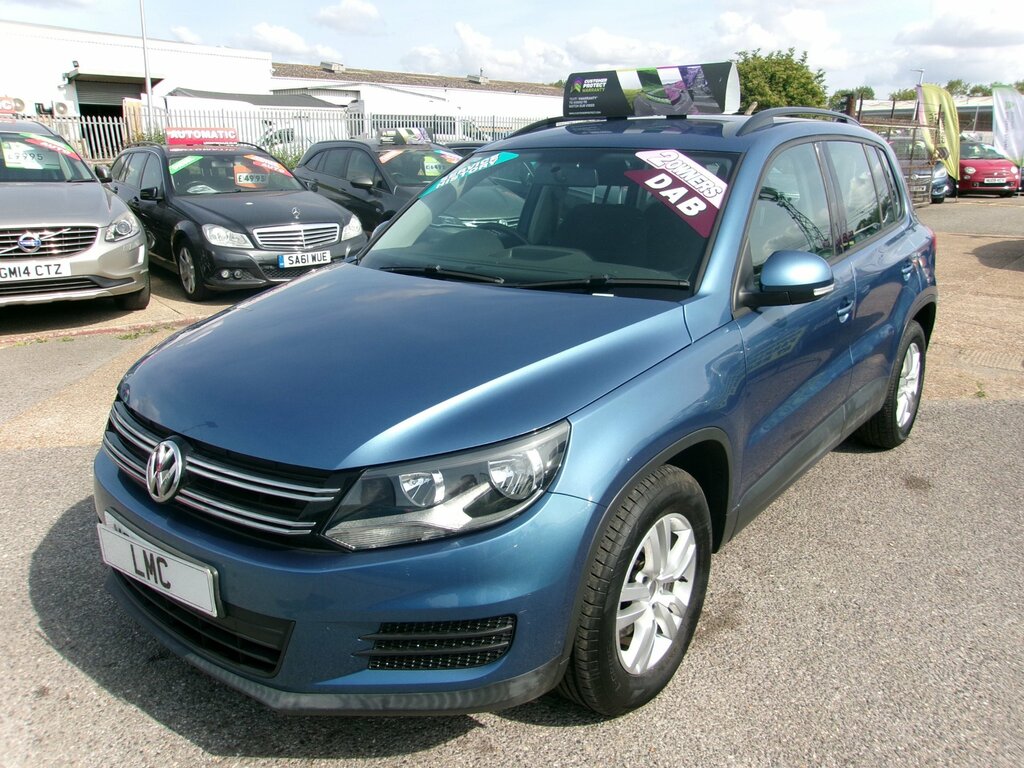 Volkswagen Tiguan 1.4 Tsi Bluemotion Tech S Suv 2W Blue #3