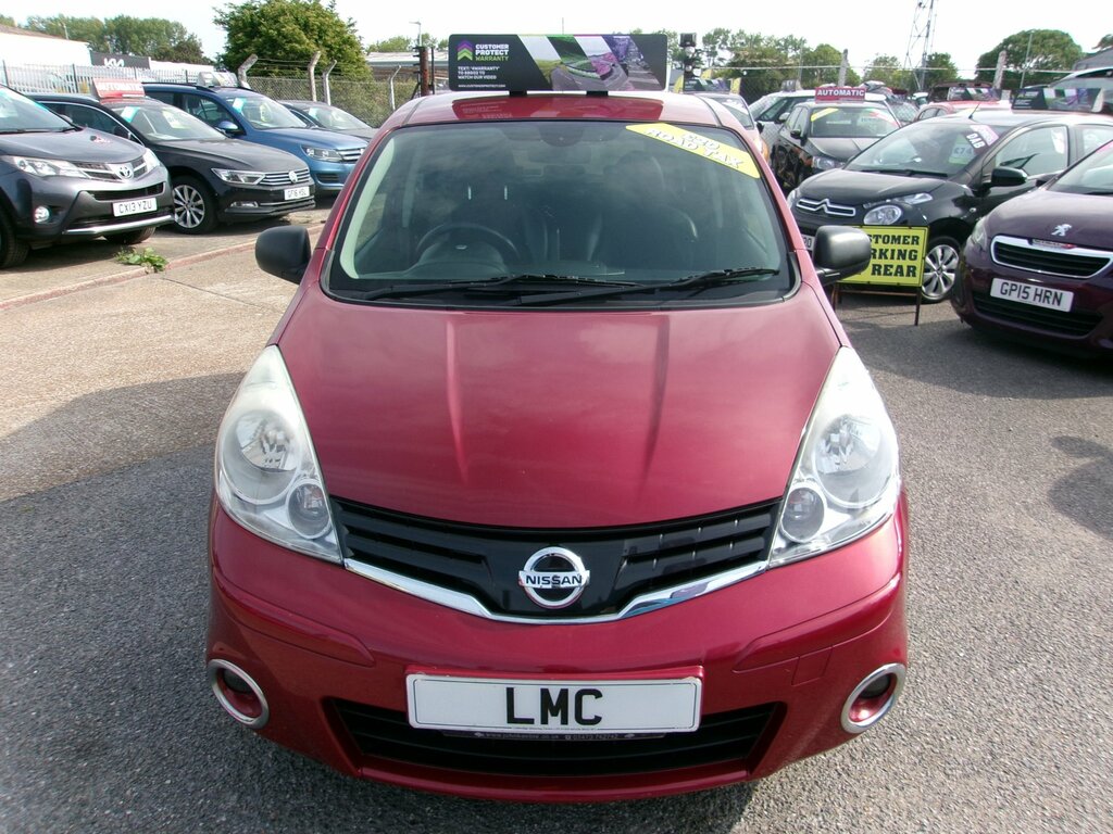 Nissan Note 1.5 Dci N-tec Hatchback 90 Ps Red #2