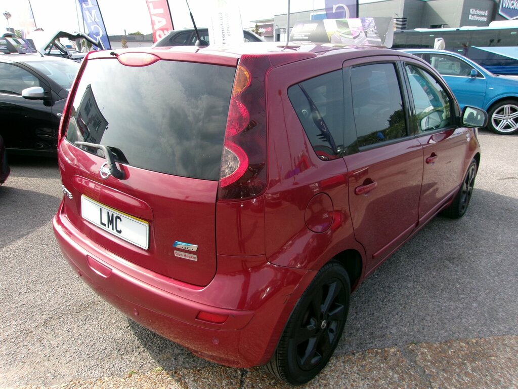 Nissan Note 1.5 Dci N-tec Hatchback 90 Ps Red #6