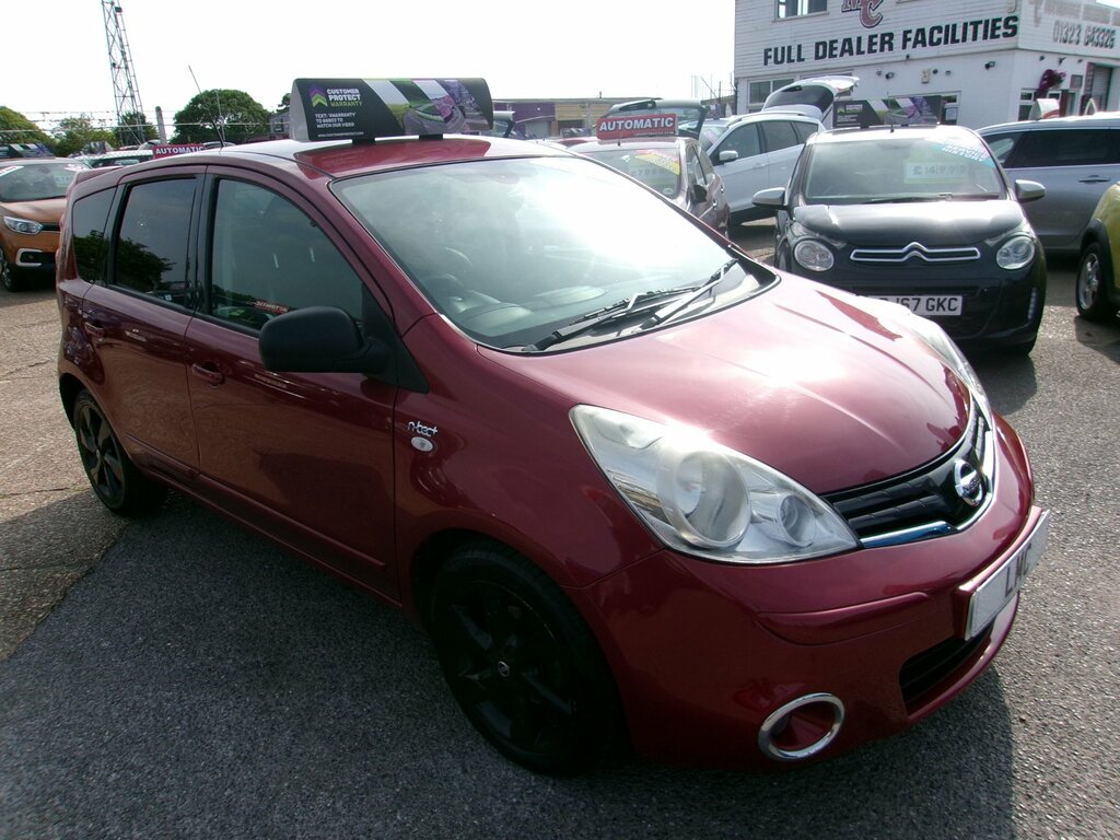 Nissan Note 1.5 Dci N-tec Hatchback 90 Ps Red