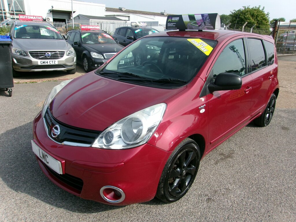 Nissan Note 1.5 Dci N-tec Hatchback 90 Ps Red #3