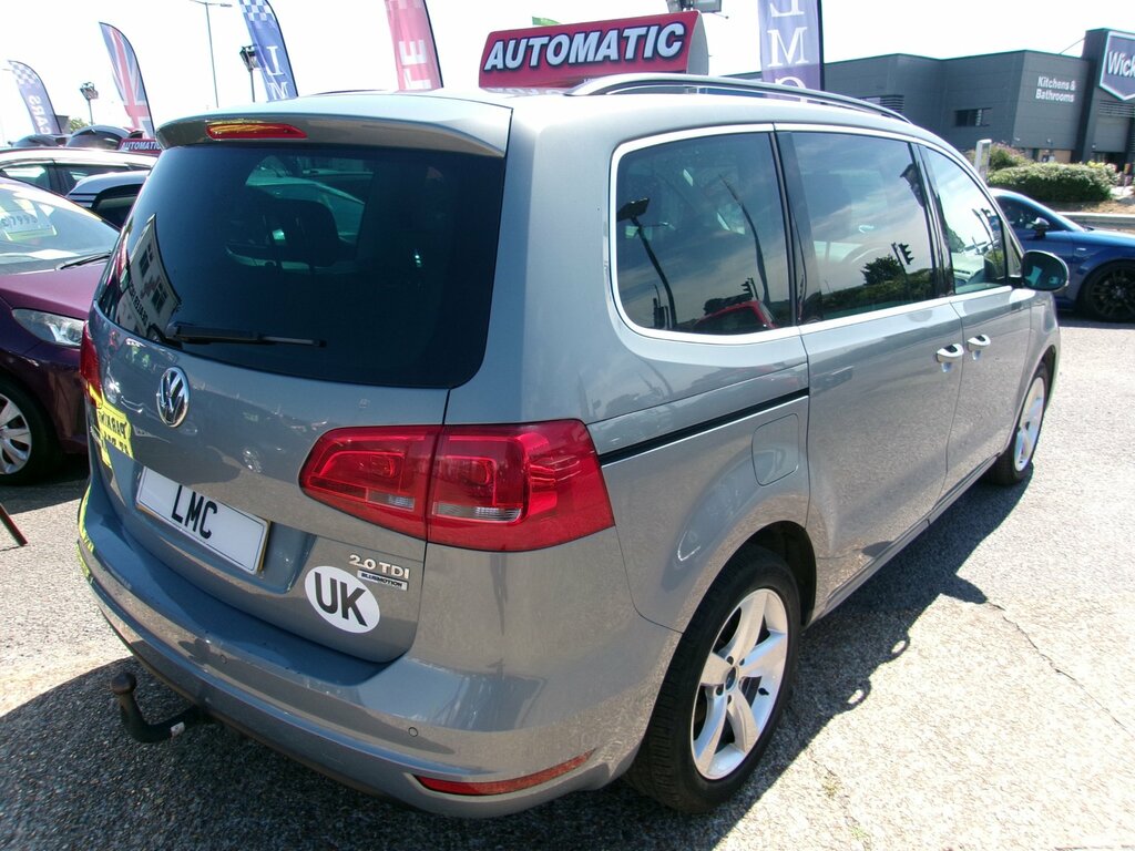 Volkswagen Sharan 2.0 Tdi Bluemotion Tech Se Mpv Dsg Ss Grey #6