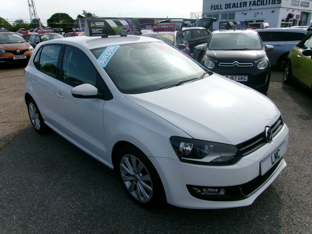 Volkswagen Polo 1.4 Sel Hatchback Euro 5 85 Ps White