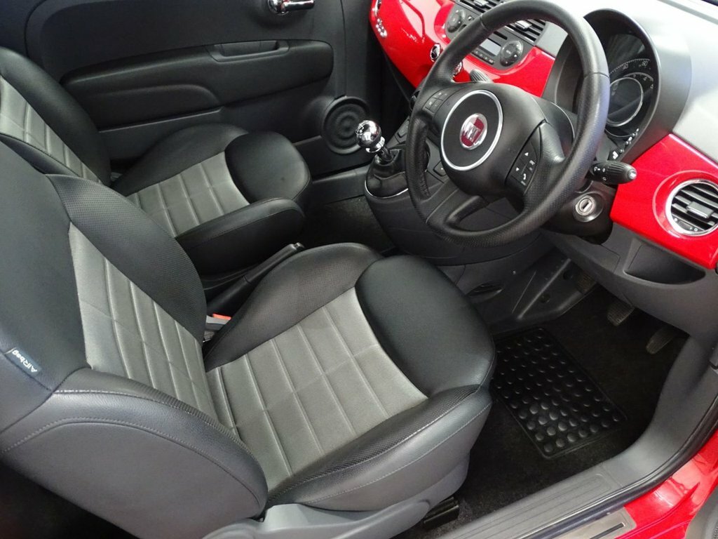 Fiat 500 1.4L Sport Red #4