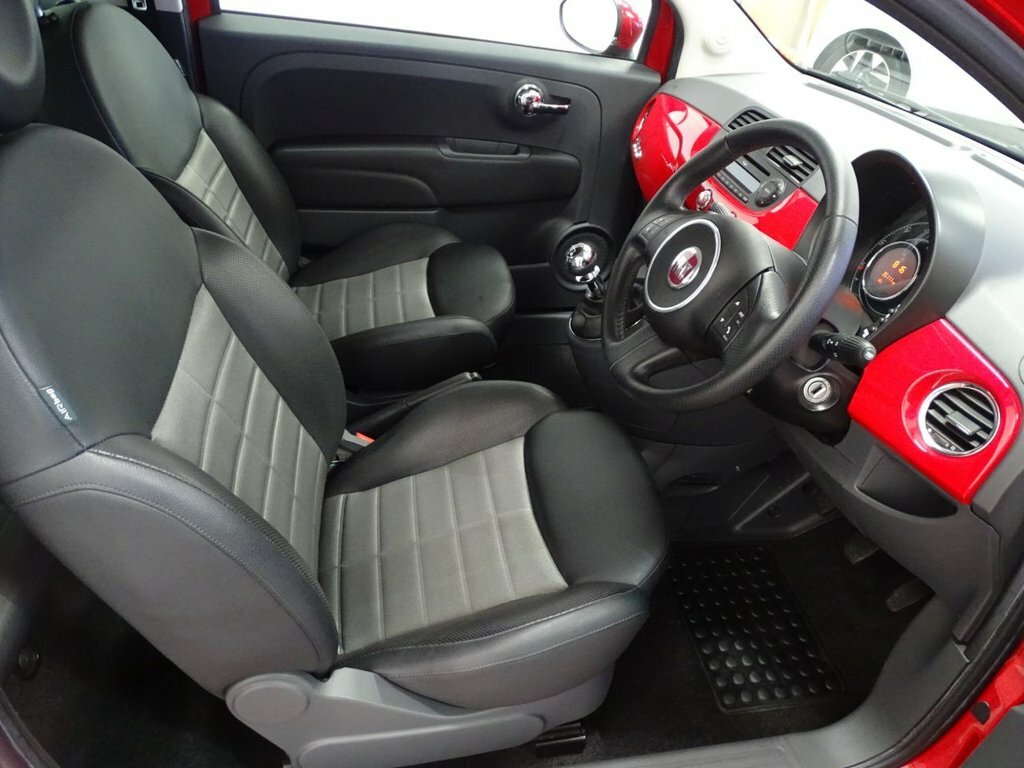 Fiat 500 1.4L Sport Red #2