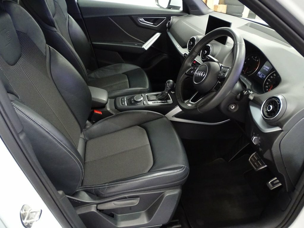 Audi Q2 1.4L S Line White #2