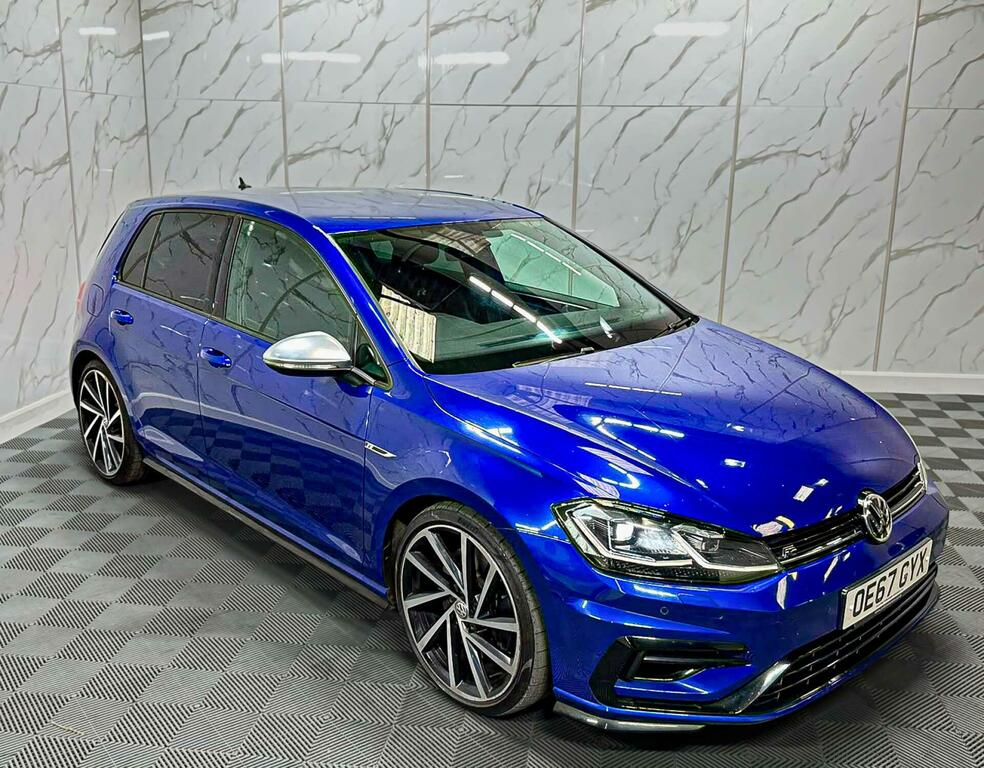 Volkswagen Golf 2.0 Tsi R Dsg 4Motion Euro 6 Ss OE67GYX Blue #5
