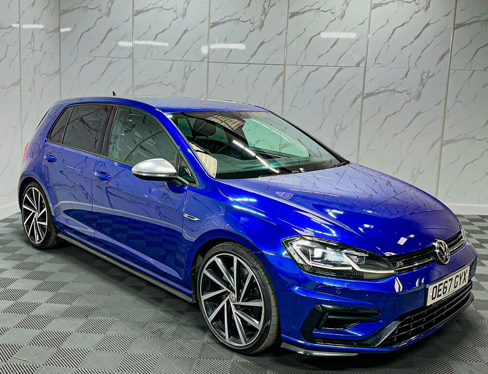 Volkswagen Golf 2.0 Tsi R Dsg 4Motion Euro 6 Ss OE67GYX Blue #4