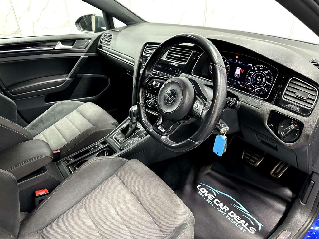 Volkswagen Golf 2.0 Tsi R Dsg 4Motion Euro 6 Ss OE67GYX Blue #3