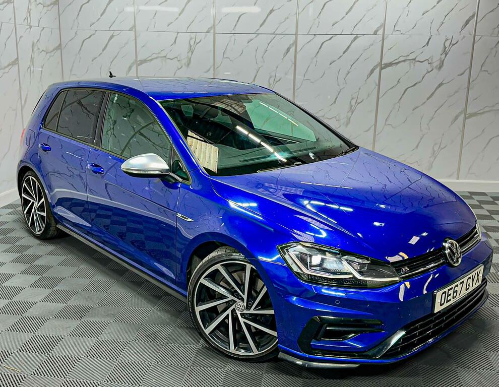 Volkswagen Golf 2.0 Tsi R Dsg 4Motion Euro 6 Ss OE67GYX Blue #6