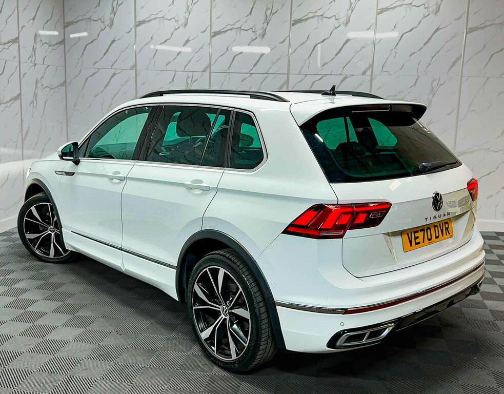 Volkswagen Tiguan 1.5 Tsi R-line Dsg Euro 6 Ss VE70DVR White #2
