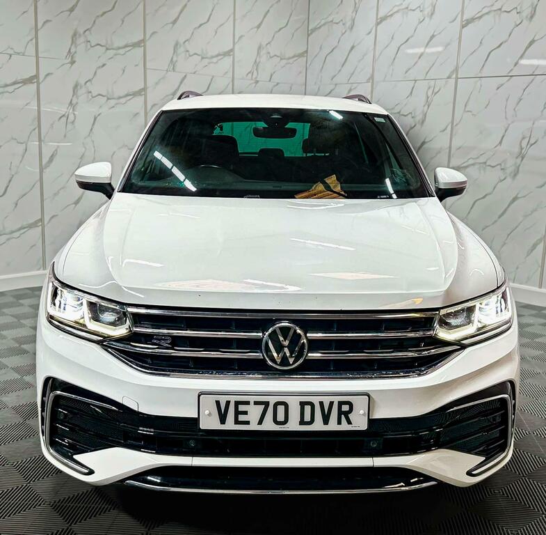 Volkswagen Tiguan 1.5 Tsi R-line Dsg Euro 6 Ss VE70DVR White #5