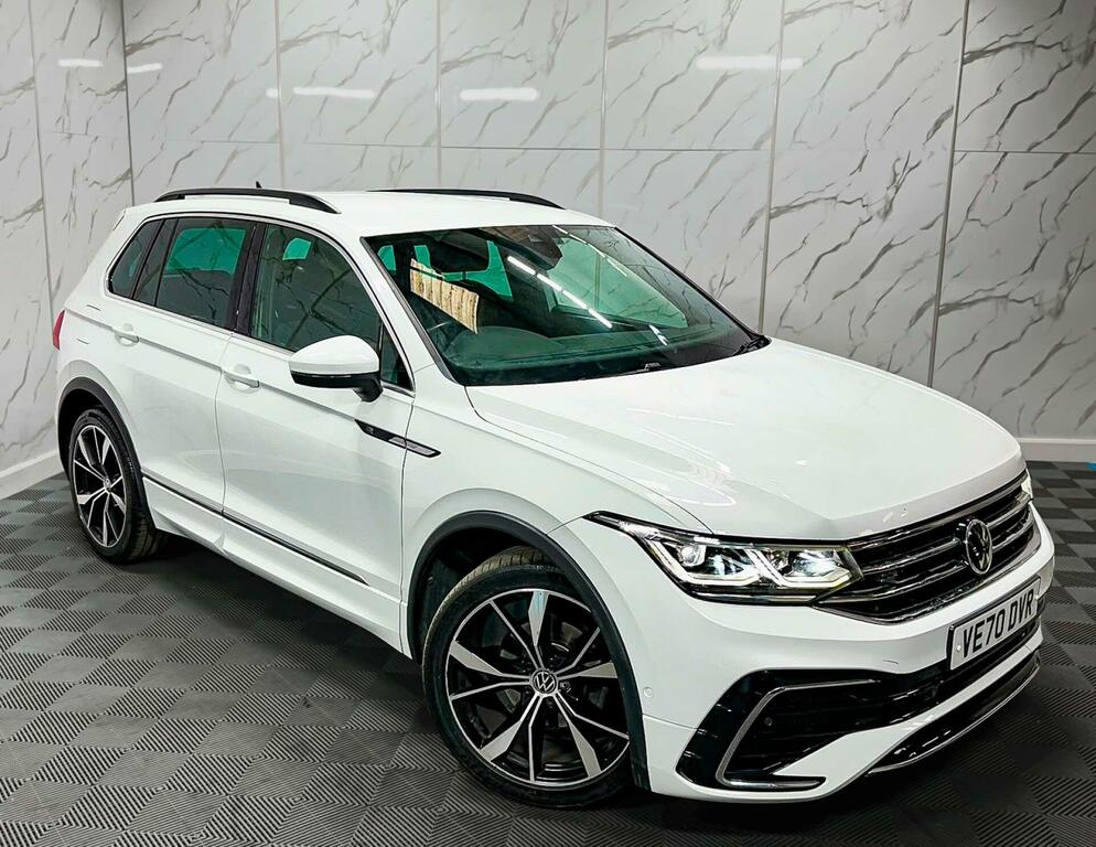 Volkswagen Tiguan 1.5 Tsi R-line Dsg Euro 6 Ss VE70DVR White #4