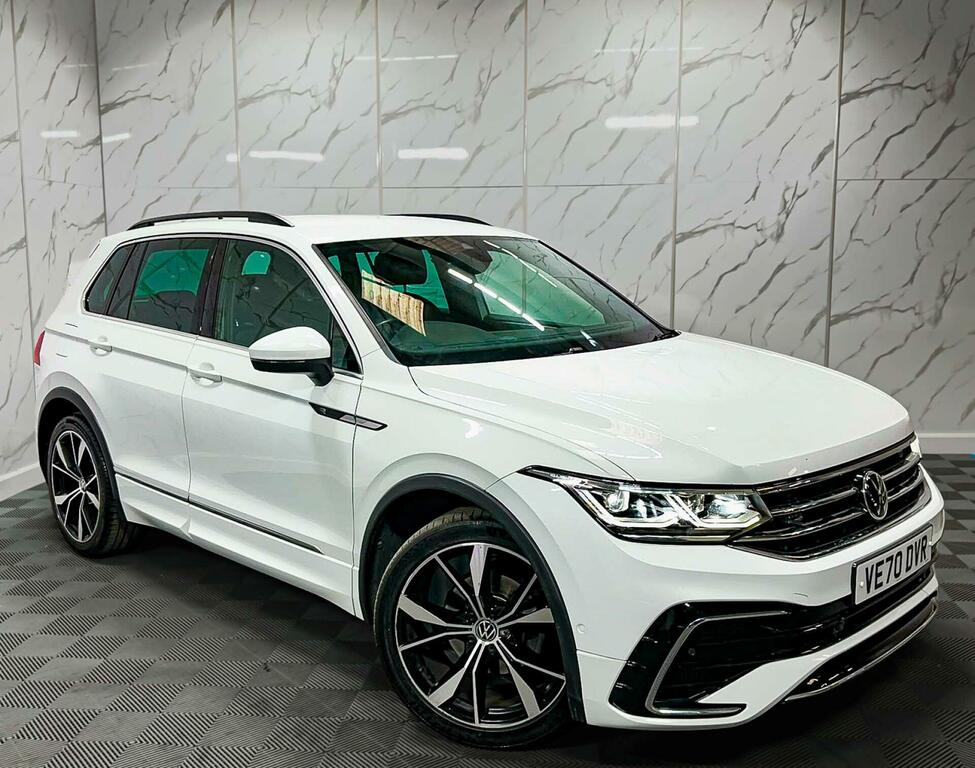 Volkswagen Tiguan 1.5 Tsi R-line Dsg Euro 6 Ss White
