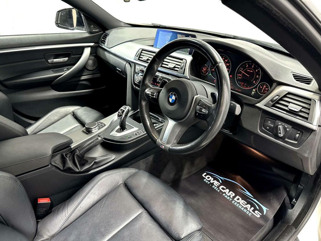 BMW 4 Series Gran Coupe M Sport White #3