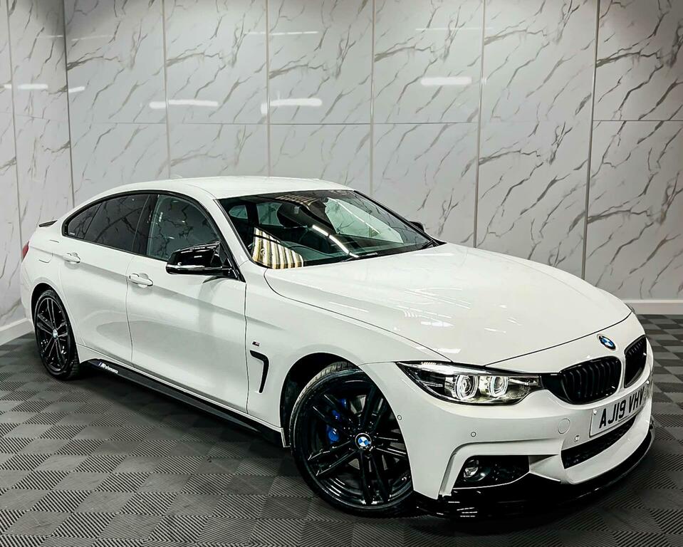BMW 4 Series Gran Coupe M Sport White