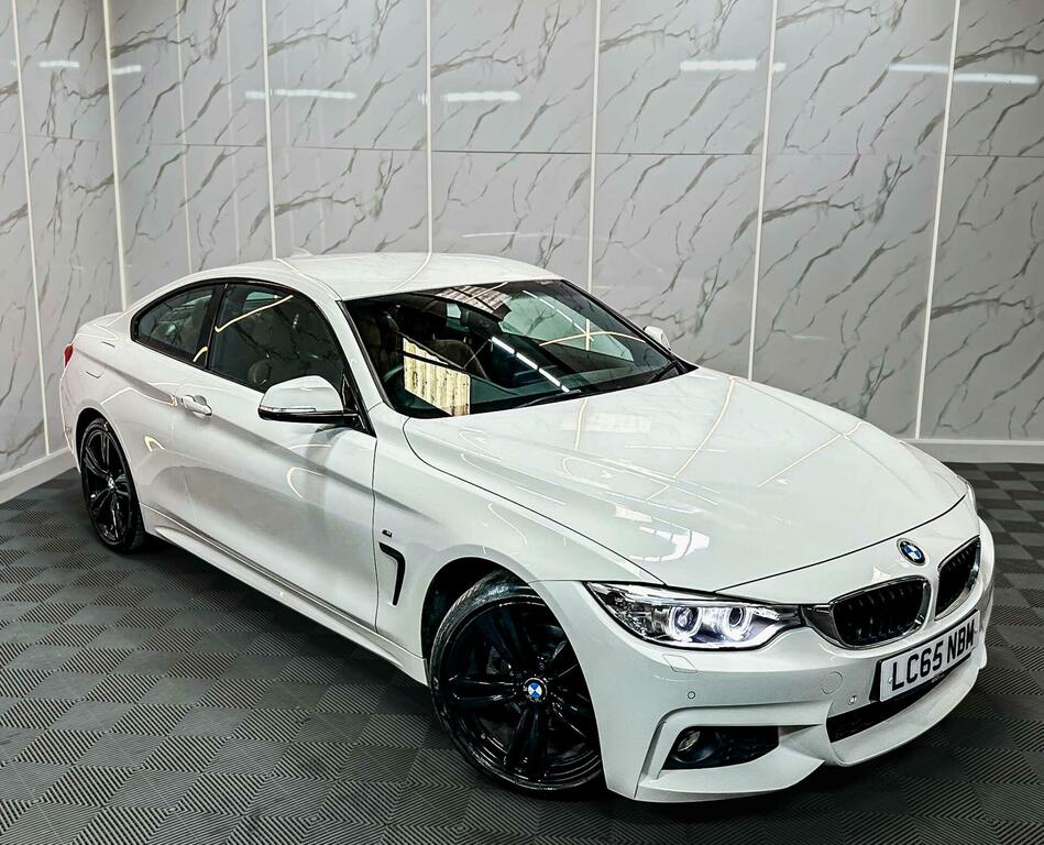 BMW 4 Series M Sport White #4