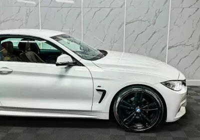 BMW 4 Series Convertible 2.0 420D M Sport Euro 6 Ss 201 Grey #13