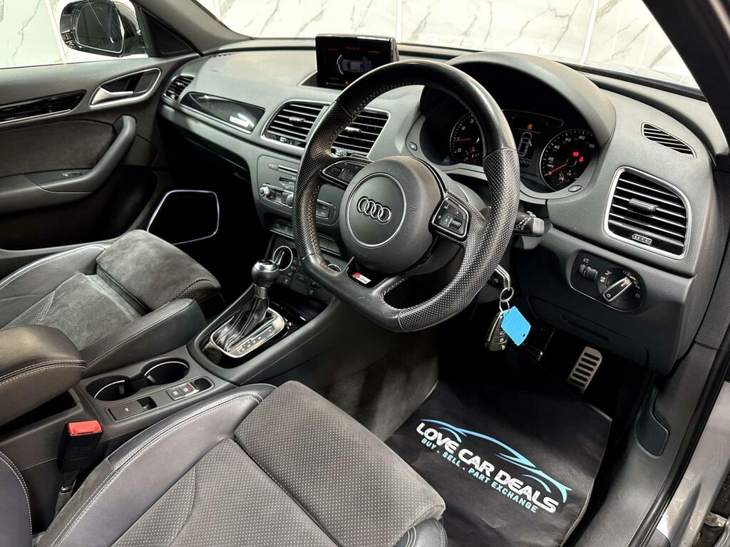 Audi Q3 2.0 Tfsi Black Edition S Tronic Quattro Euro 6 S KY18KZD Silver #3
