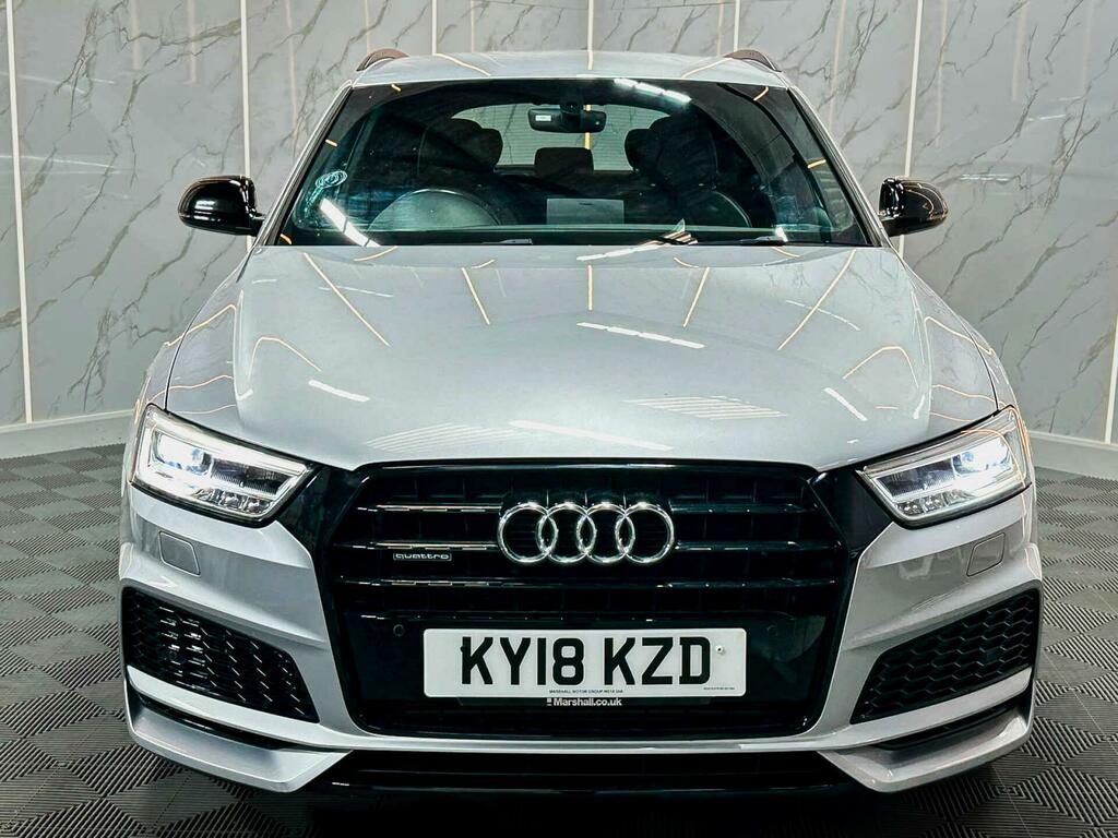 Audi Q3 2.0 Tfsi Black Edition S Tronic Quattro Euro 6 S KY18KZD Silver #6