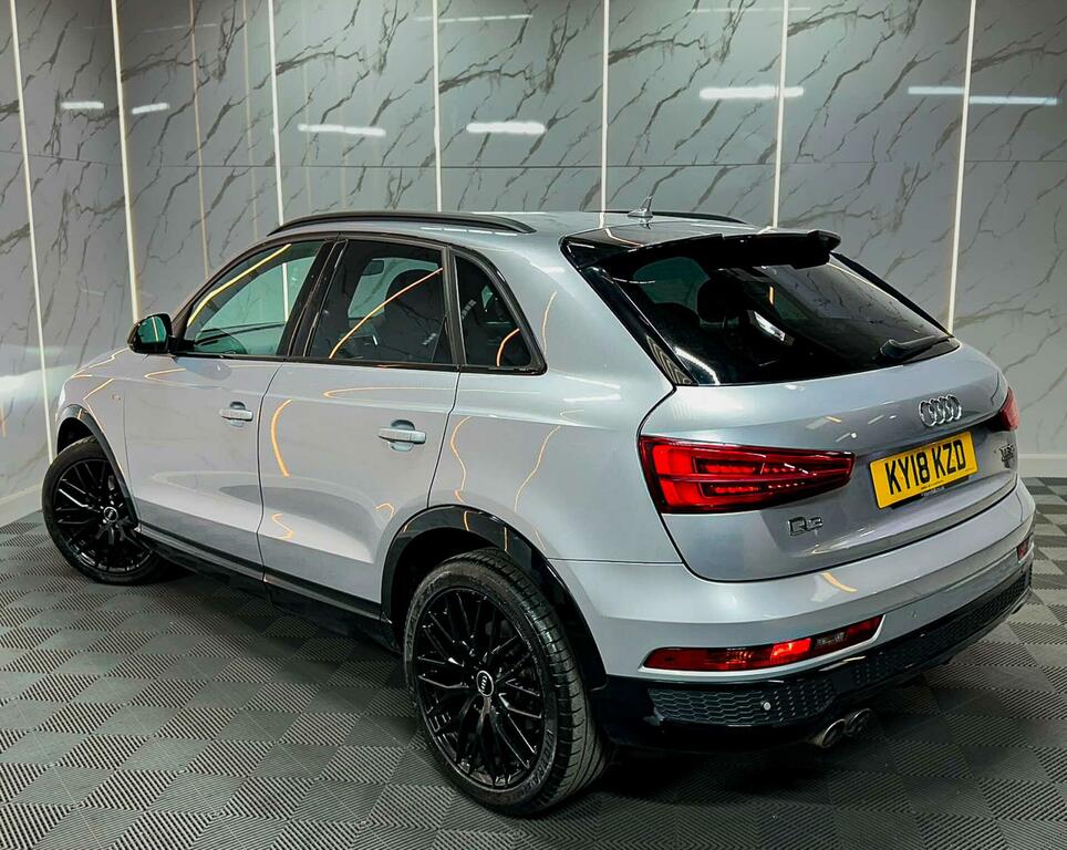 Audi Q3 2.0 Tfsi Black Edition S Tronic Quattro Euro 6 S KY18KZD Silver #2