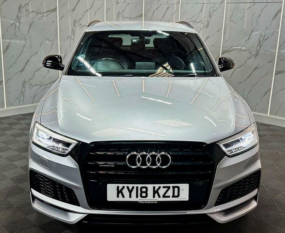 Audi Q3 2.0 Tfsi Black Edition S Tronic Quattro Euro 6 S KY18KZD Silver #5