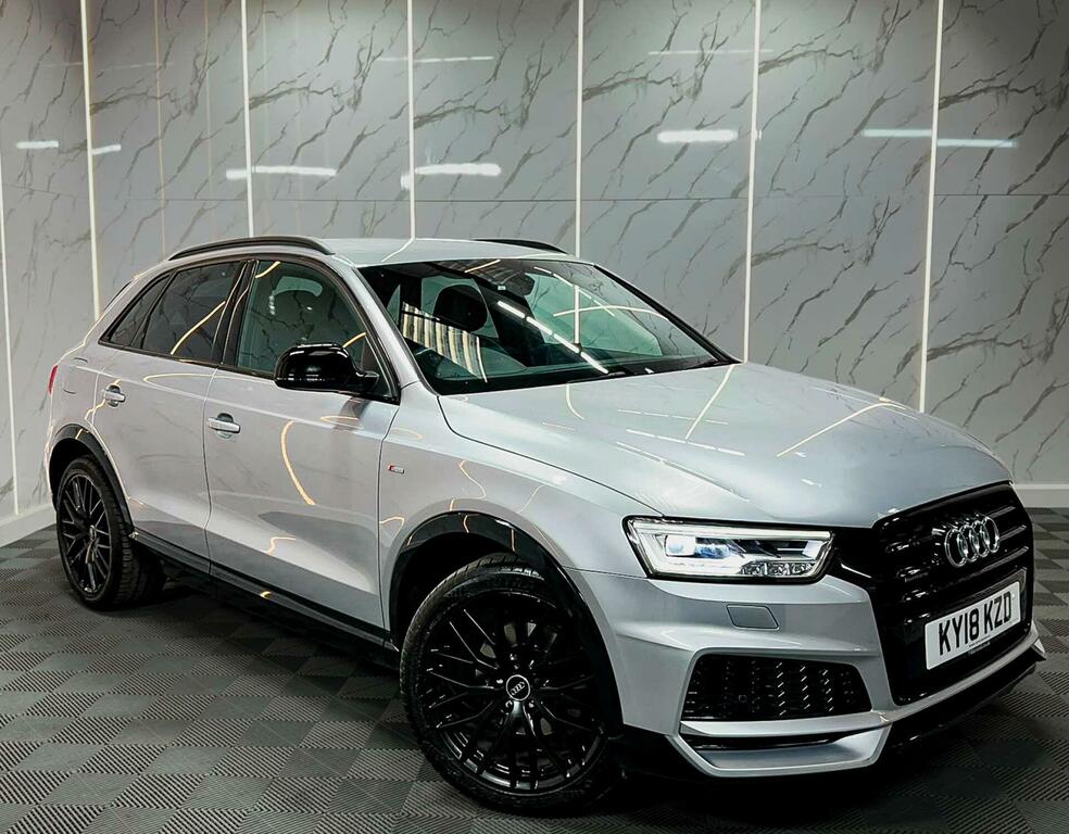 Audi Q3 2.0 Tfsi Black Edition S Tronic Quattro Euro 6 S Silver