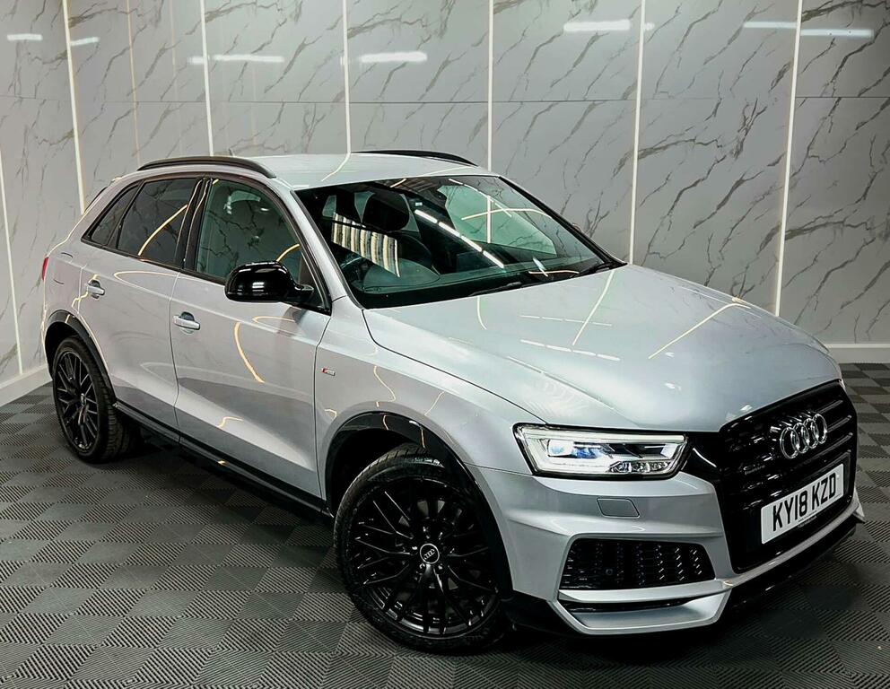 Audi Q3 2.0 Tfsi Black Edition S Tronic Quattro Euro 6 S KY18KZD Silver #4