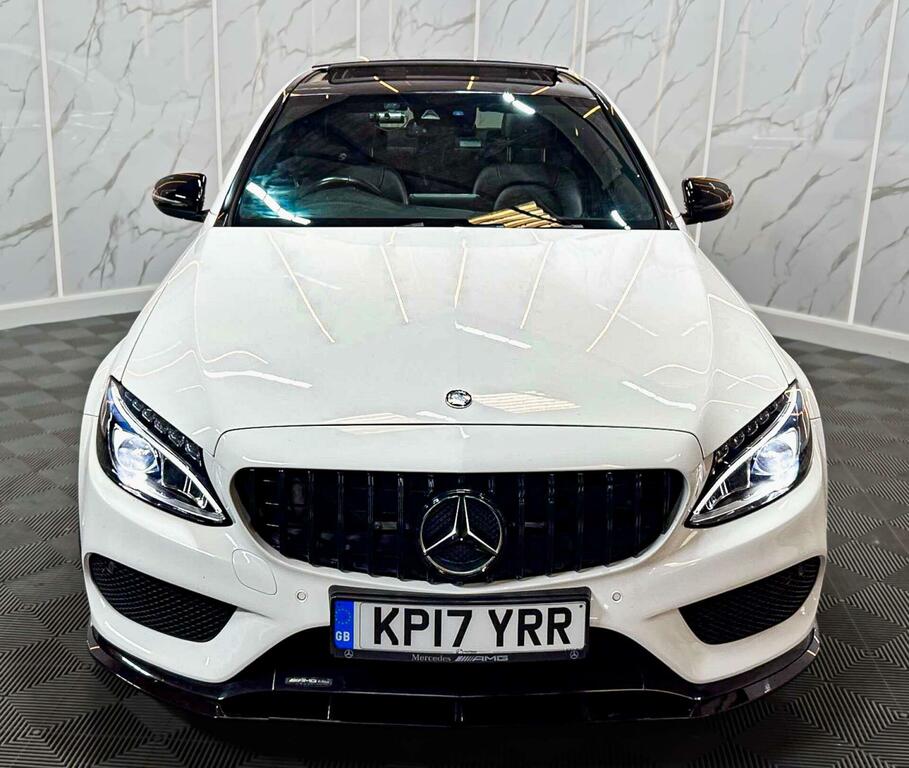 Mercedes-Benz C Class Amg Line White #5
