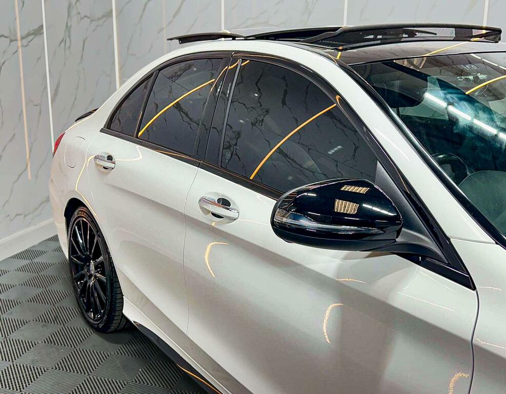 Mercedes-Benz C Class Amg Line White #6
