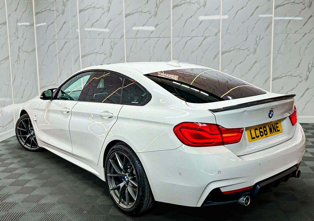 BMW 4 Series Gran Coupe M Sport White #2