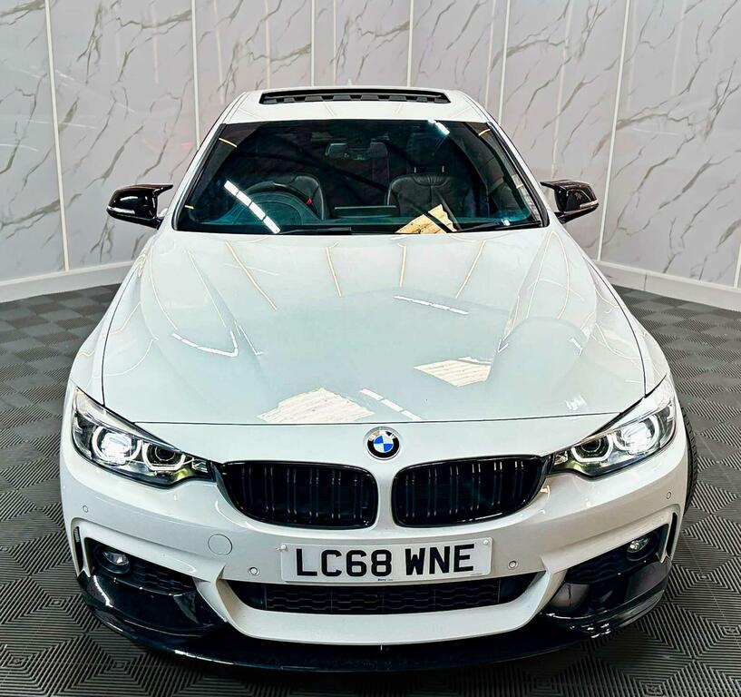 BMW 4 Series Gran Coupe M Sport White #5